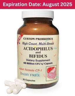 Adult Formula CP-1  Acidophilus and Bifidus probiotic supplement.